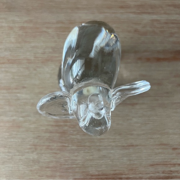 Ron Hinkle 2002 Glass Elephant Figurine Paperweight Room Decor - Picture 7 of 8